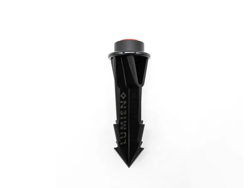 Lumien Plastic and Aluminum Black Quick Connect 8in Spike Accessory
