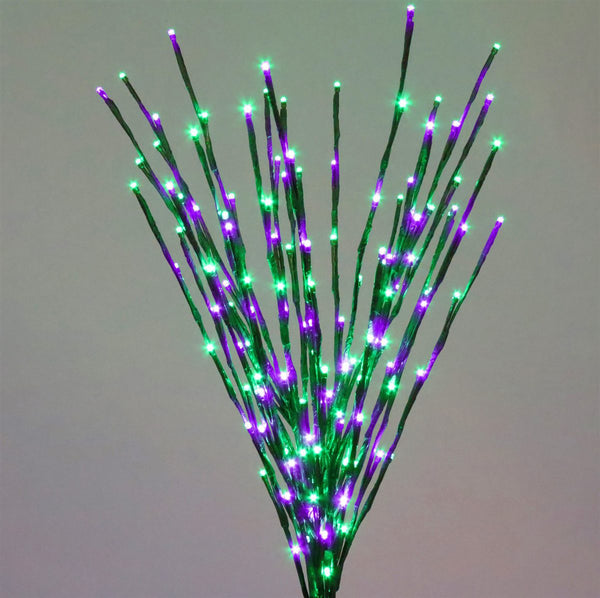 36" Light Burst - Green & Purple