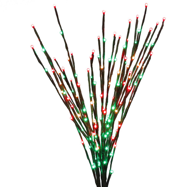 36" Light Burst - Red, Green & Warm White