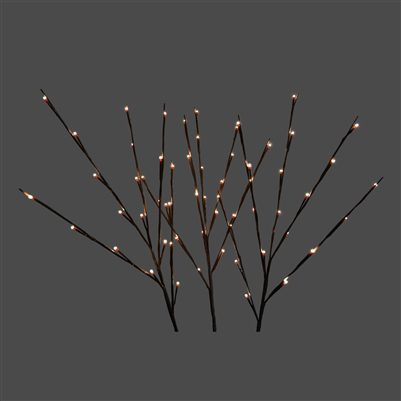 Lighted Twigs - Set of 3 (Indoor/Outdoor)