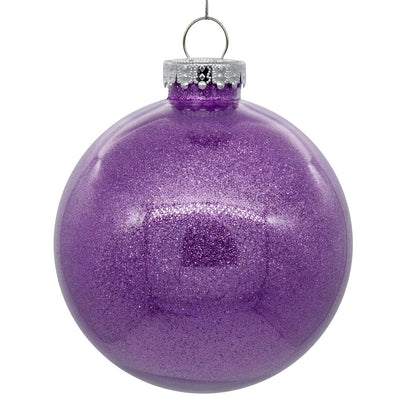 3" Glitter Clear Ball - Set of 12 — view 39