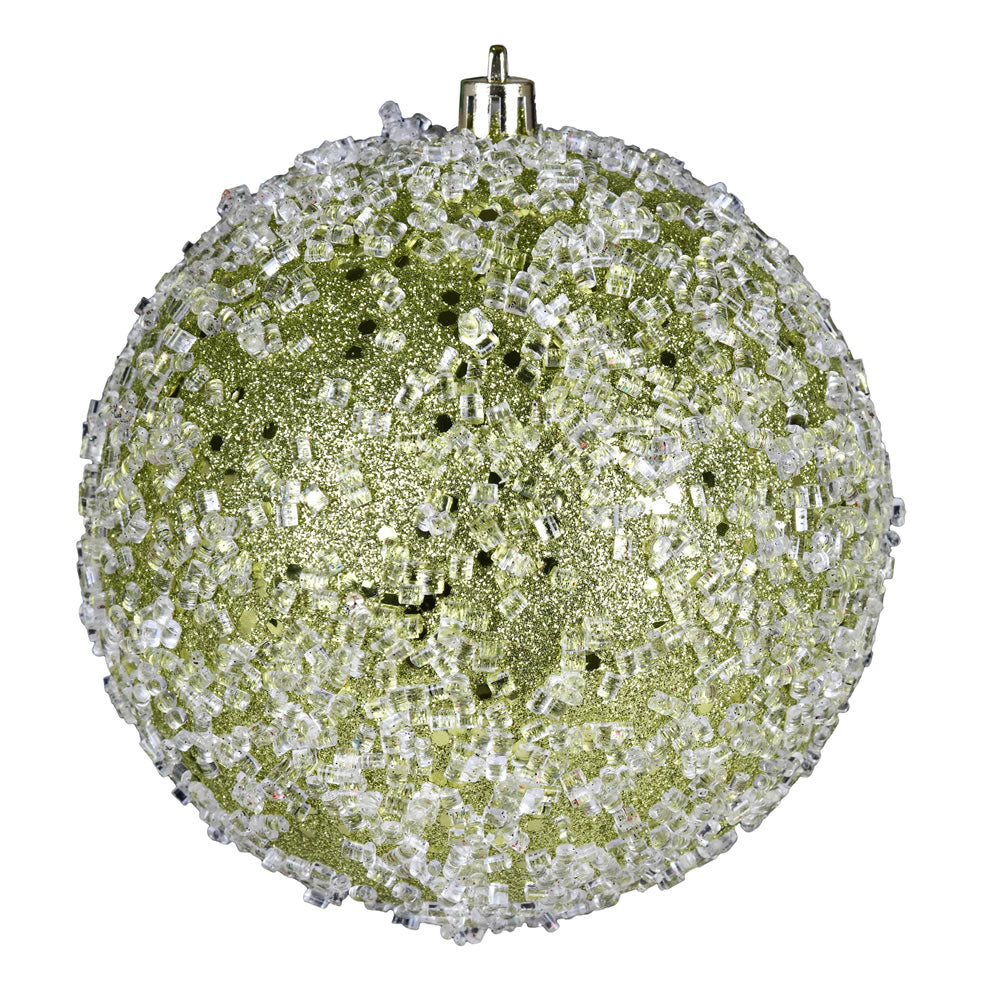 6" Glitter Hail Ball - Set of 4