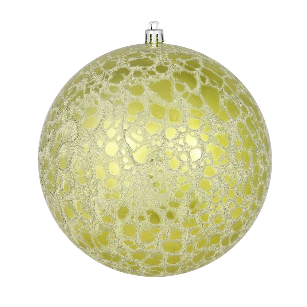 10" Crackle Ball Ornament - Set of 4 — view 9