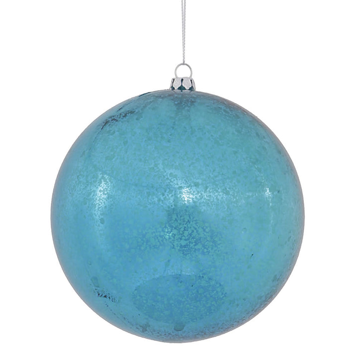 Add a touch of elegance to your decor with the 4.75" Shiny Mercury Ball - Set of 4, perfect for festive displays.