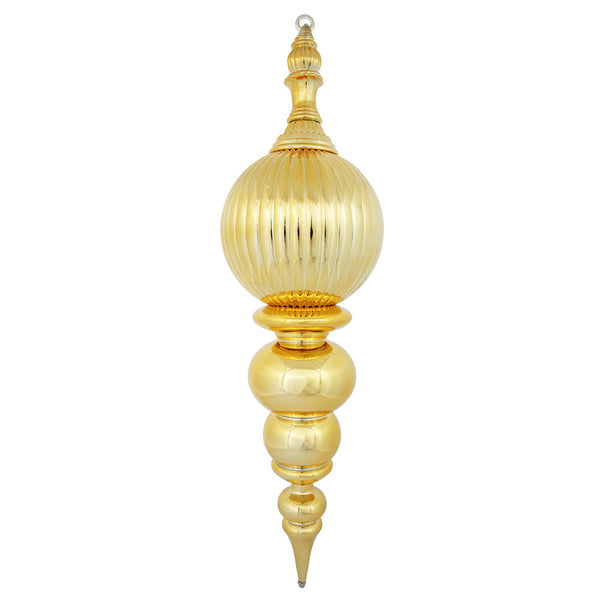 28" Gold Shiny Finial Ornament