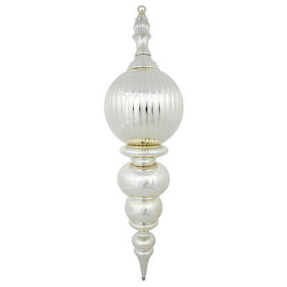 28" Shiny Finial Ornament - Champagne — view 1