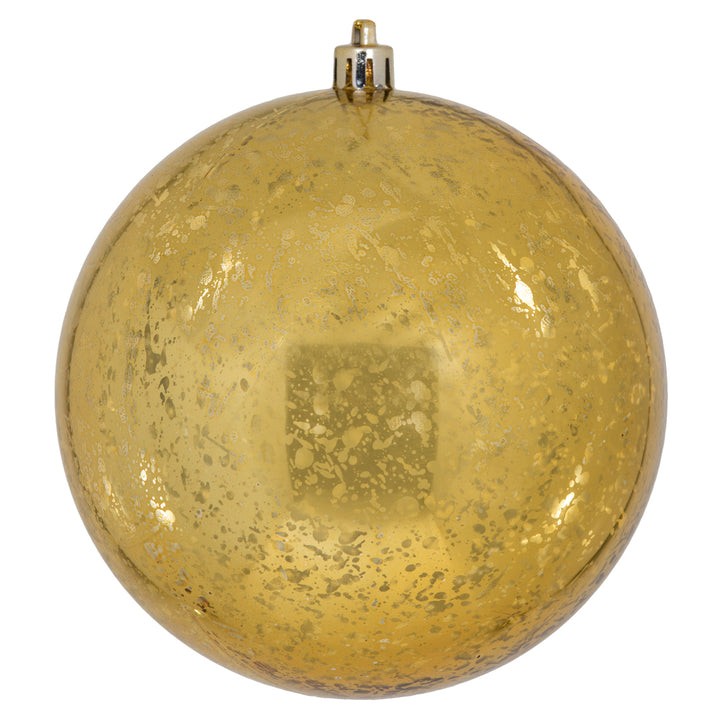 Decorate your space with the 4.75" Shiny Mercury Ball - Set of 4, perfect for festive occasions and elegant displays.