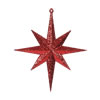12" Glitter Bethlehem Star - Set of 2