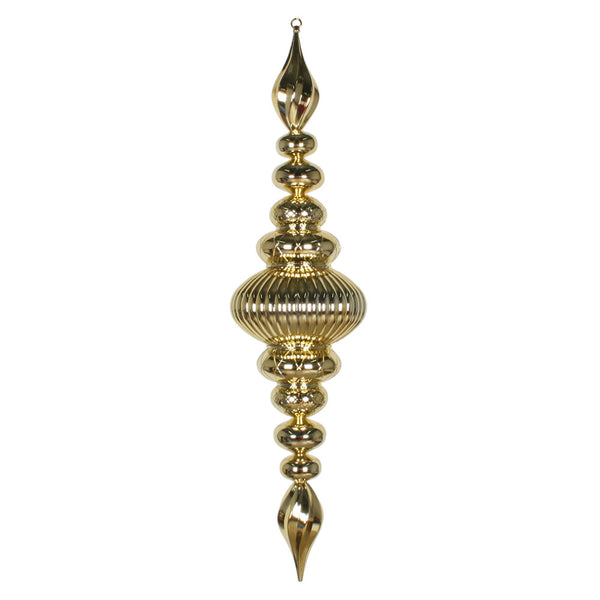 41" Gold Shiny Finial Ornament