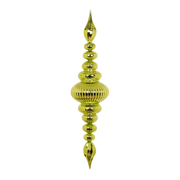 41" Lime Shiny Finial Ornament