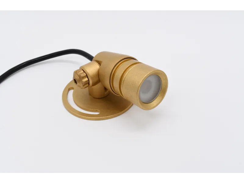 Lumien Raw Brass Micro Underwater LED Module