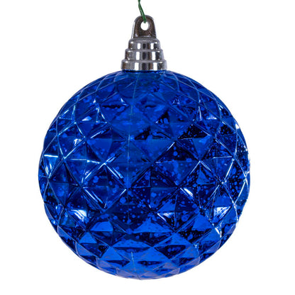4.75" Diamond Mercury Ornament -  Single