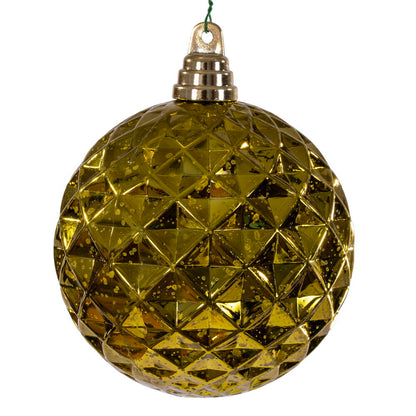 4.75" Diamond Mercury Ornament -  Single