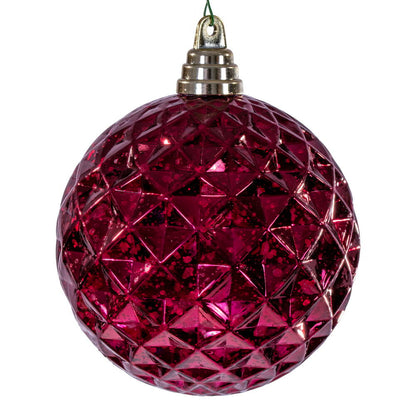 4.75" Diamond Mercury Ornament -  Single