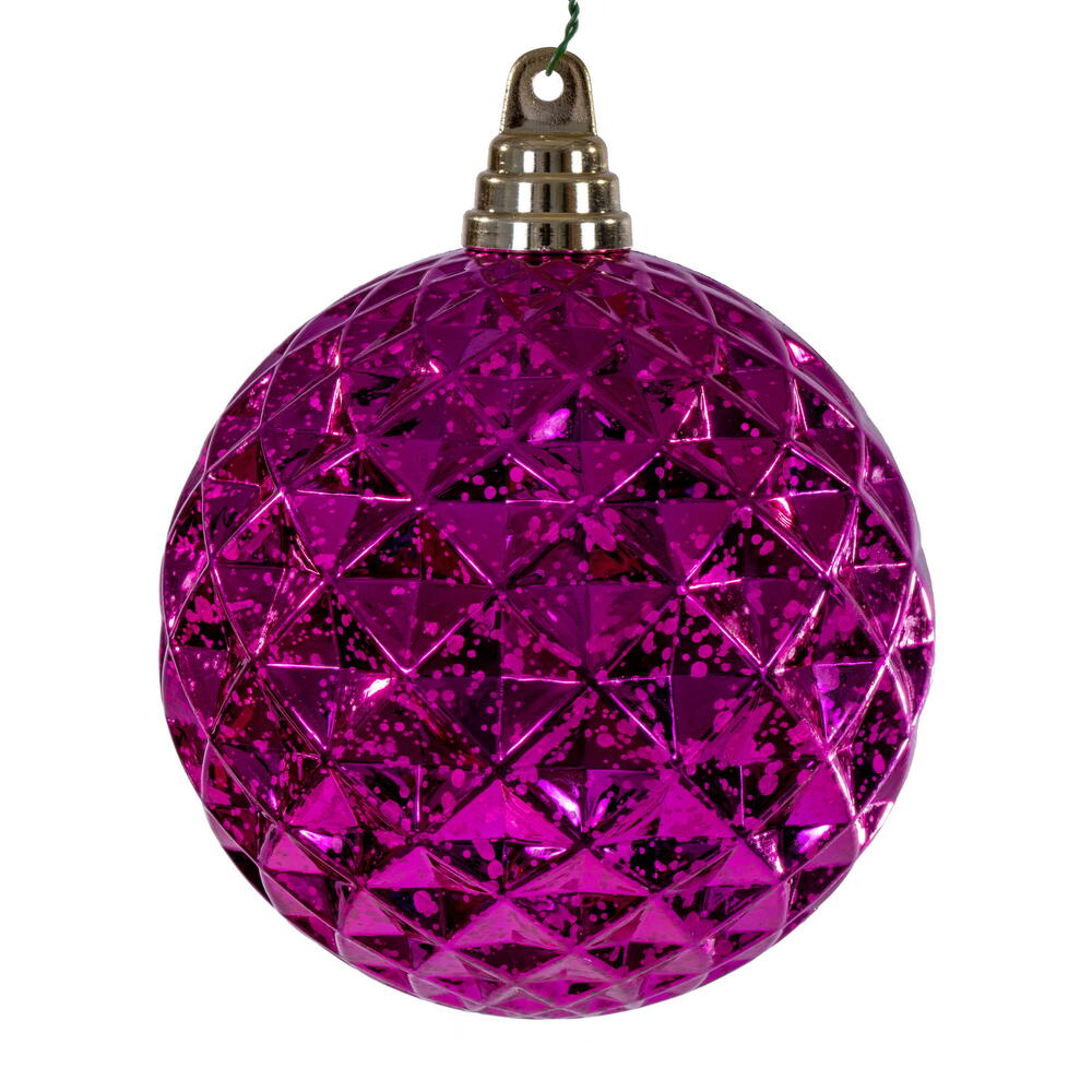 4.75" Diamond Mercury Ornament -  Single
