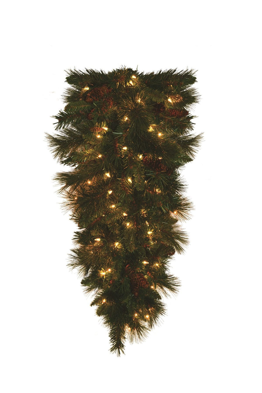Denali Pine Teardrop - Pre-lit - Warm White Lights