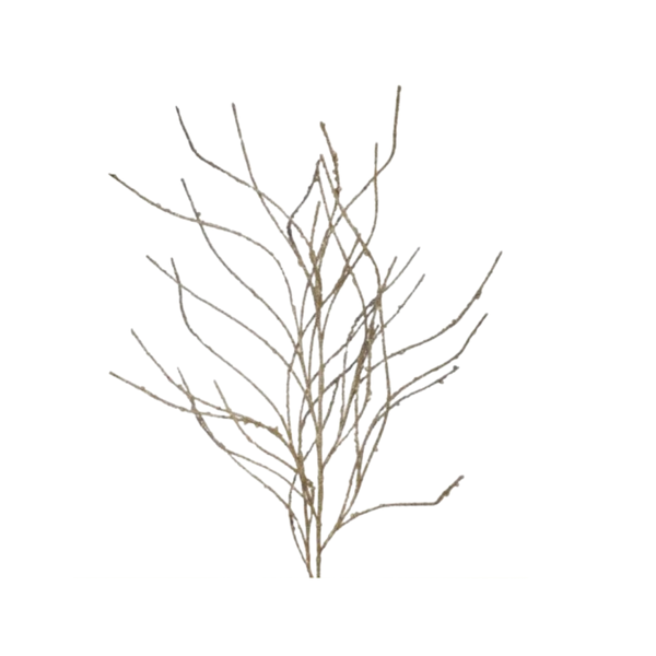 47" Glitter/Sequin Wispy Willow Spray