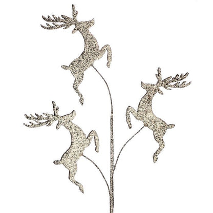 30" Glitter/Sequin Deer Spray - Set of 3 — view 1