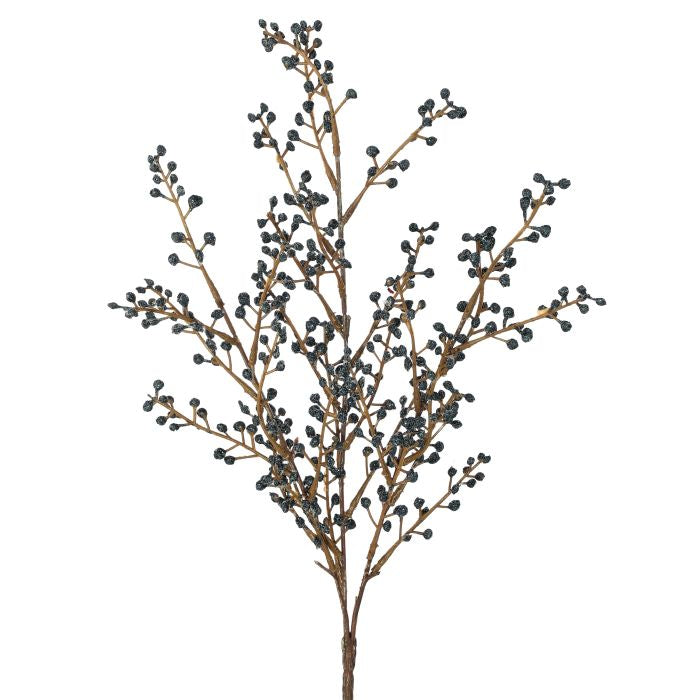 18" Waterproof Glitter Mini Berry Bush — view 1