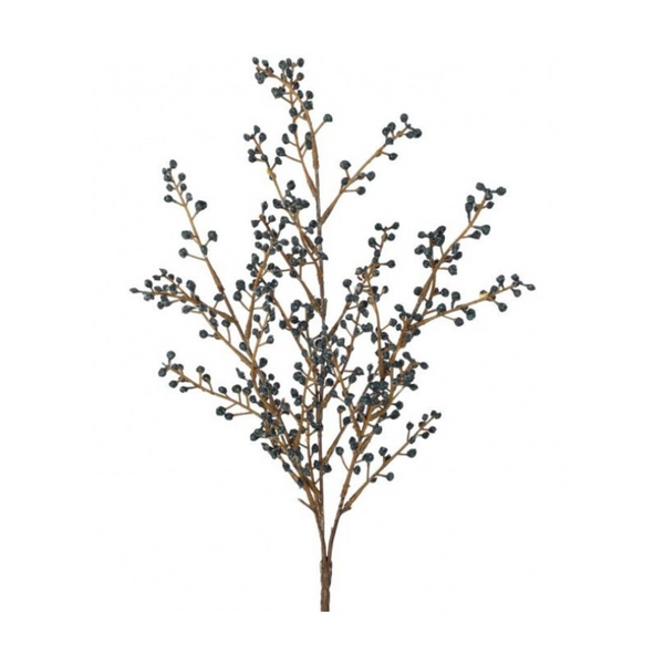 18" Waterproof Glitter Mini Berry Bush