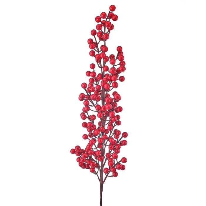 39" Waterproof Tall Berry Stem - Red — view 1