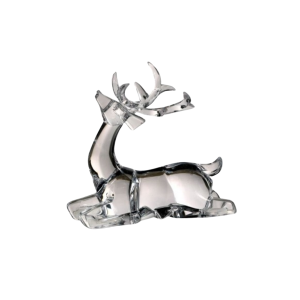 Clear Acrylic Deer - Laying and Standing