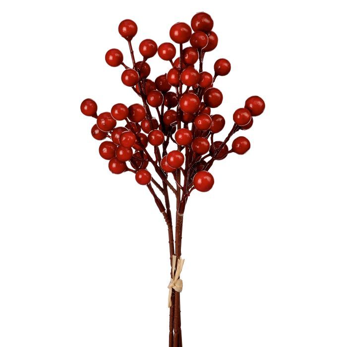 11.5" Waterproof Berry Bunch - Red — view 1