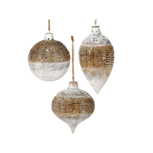 4.5-6" RESIN WINTER CHALET ORNAMENT 3/AST - CRBR