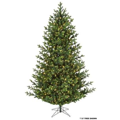 6.5' x 55" Layered Balsam Christmas Tree - 500 Warm White LED Lights 6.5' x 55" — view 1