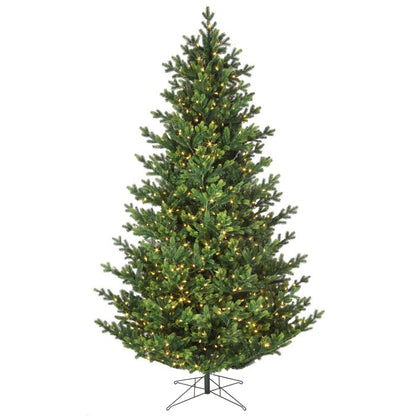 9' Layered Balsam Christmas Tree - Prelit Dual LED 9' x 74" — view 1