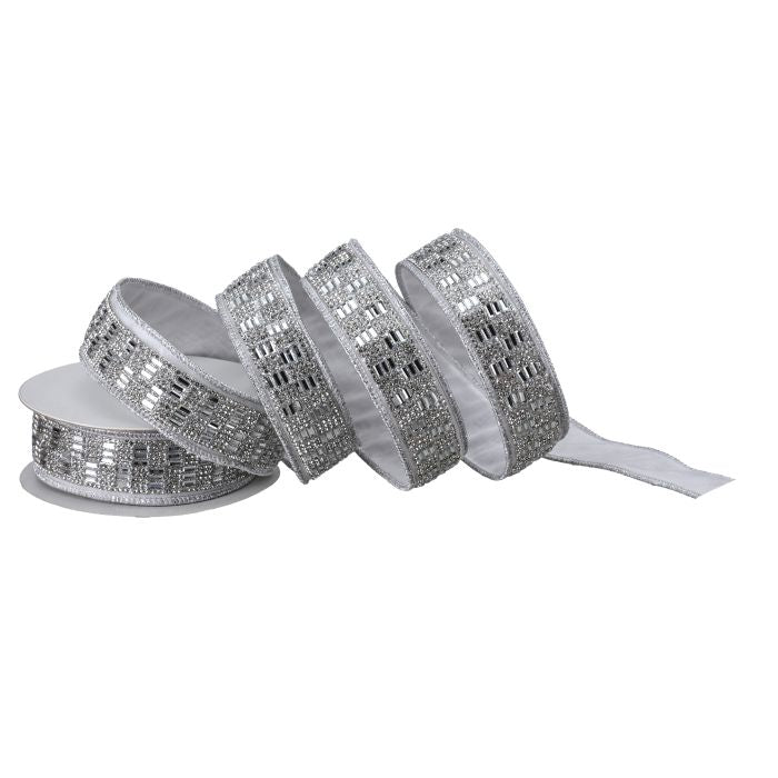1.5" Ribbon - Jeweled Gatsby - 5 yard Roll — view 1