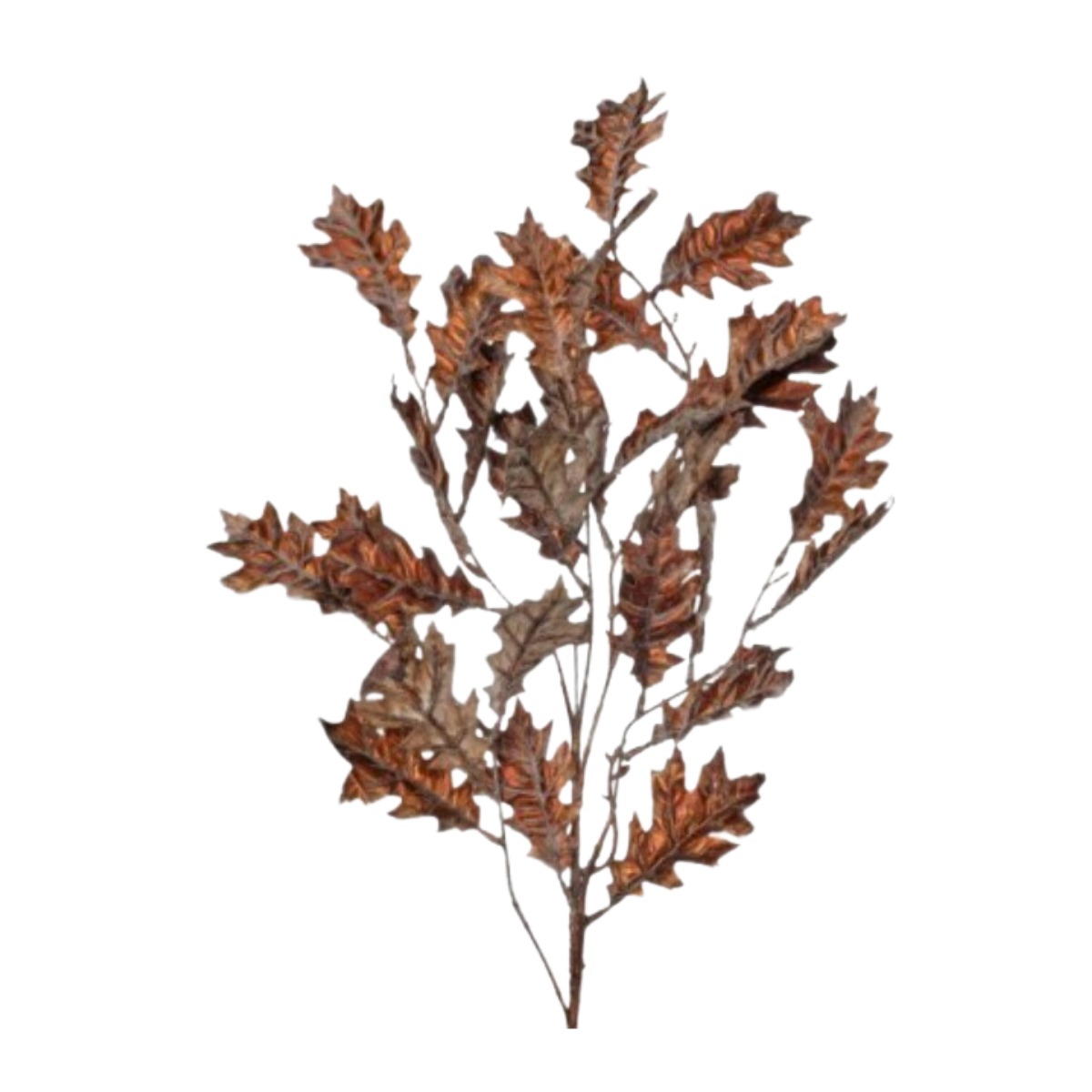 35" Gilded Leaf Spray - Copper — view 1