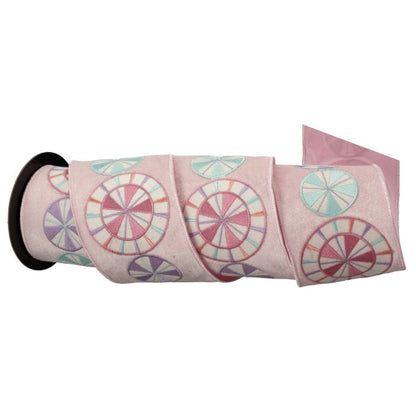10" Ribbon - Velvet Peppermint - 5 Yards — view 1
