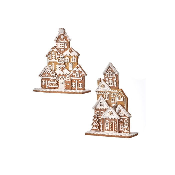 Sugar & Spice Village House - 12" - Set of 2 — view 1