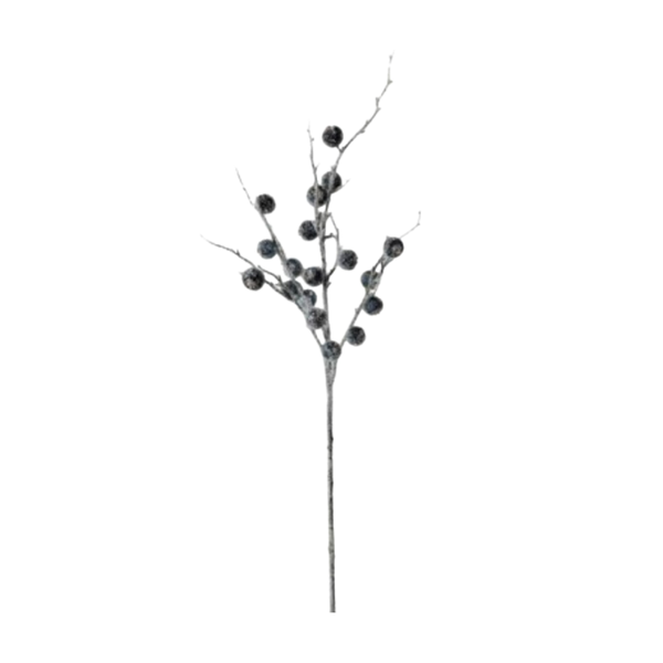 36" Iced Jumbo Berry Spray