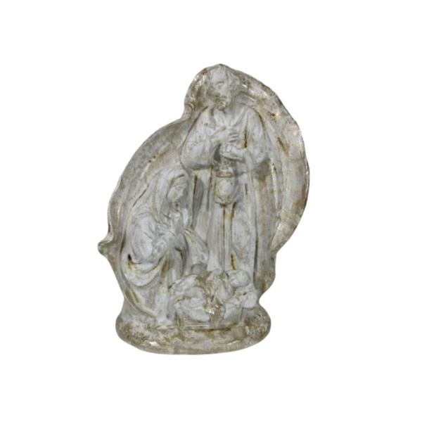 22" RESIN ANTIQUE HOLY FAMILY