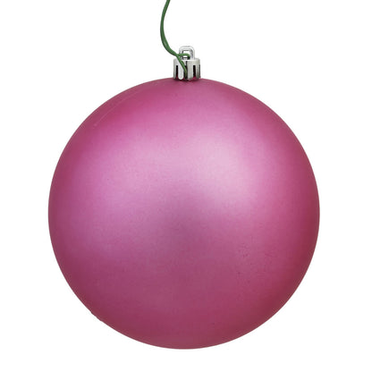 Mauve - Shatterproof Ball Chritsmas Tree Ornamanets — view 2