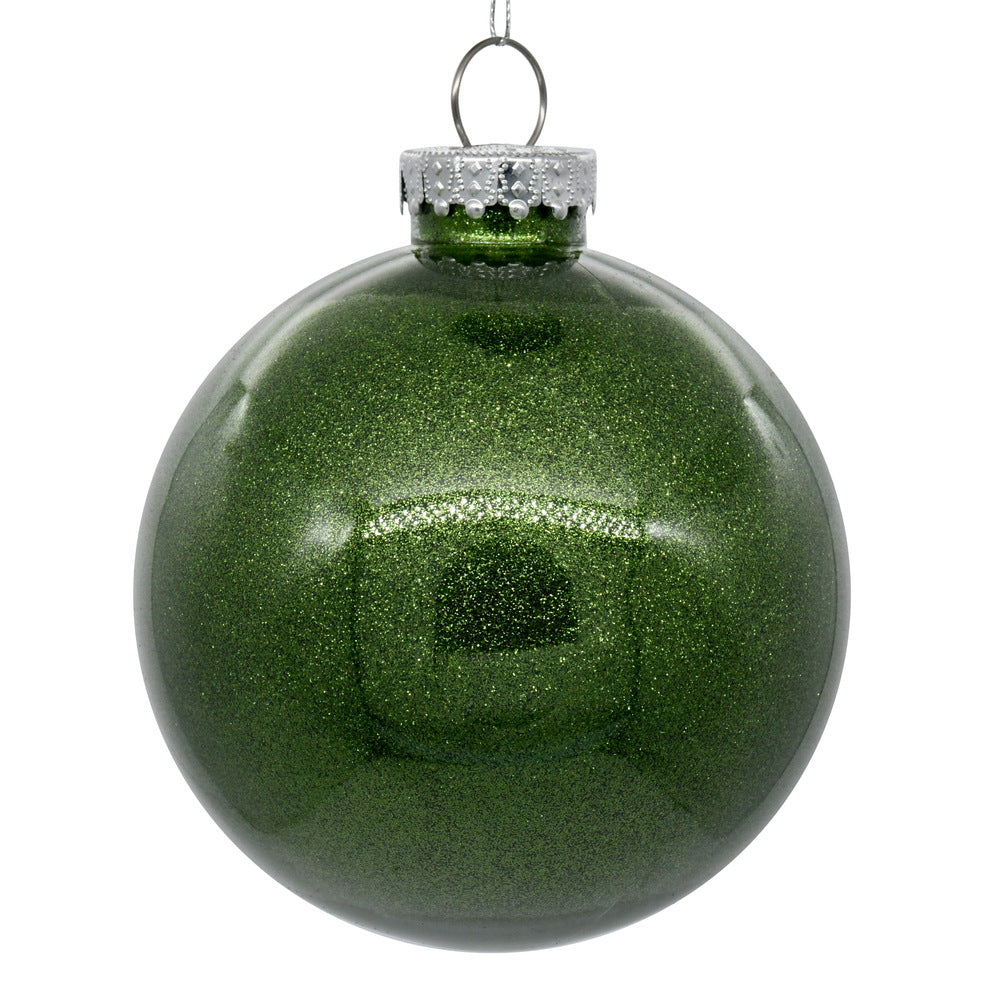 3" Glitter Clear Ball - Set of 12 — view 27