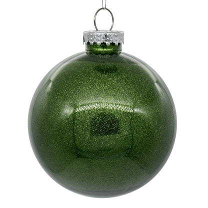 3" Glitter Clear Ball - Set of 12 — view 27
