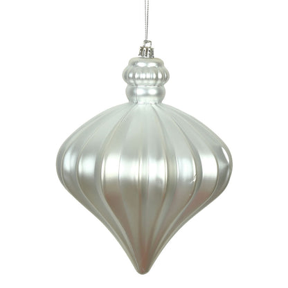 6" Matte Onion Drop Ornament - Single