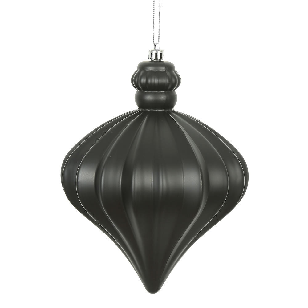 6" Matte Onion Drop Ornament - Single