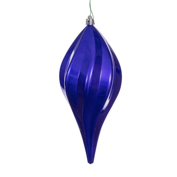 8" Purple Candy Swirl Drop Drill UV