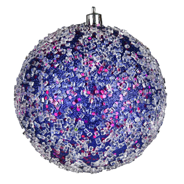 4.75" Glitter Hail Ball - Set of 4