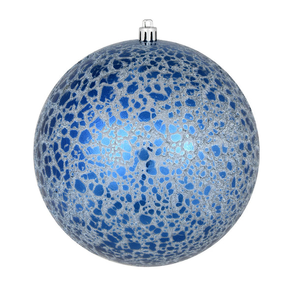 8" Crackle Ball Ornament