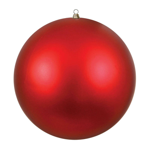 20" Giant Red Matte Ball Ornament UV