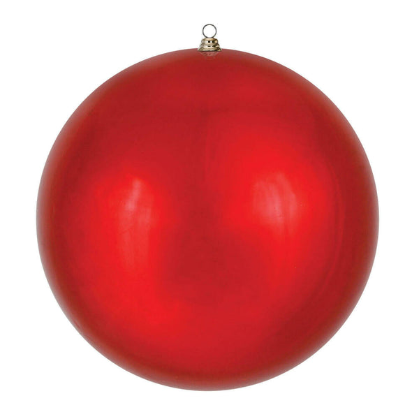 24" Giant Red Shiny Ball Ornament UV