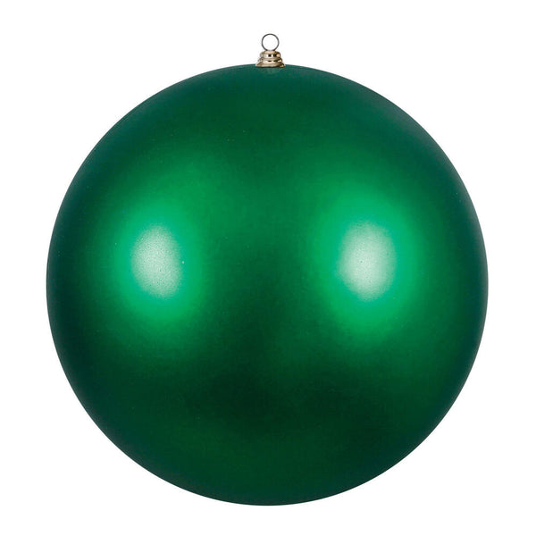 24" Giant Emerald Matte Ball Ornament UV