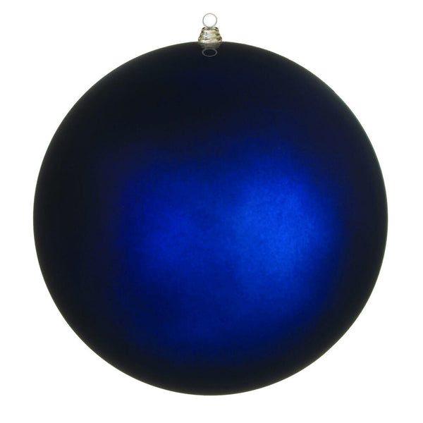 24" Giant Midnight Blue Matte Ball Ornament UV