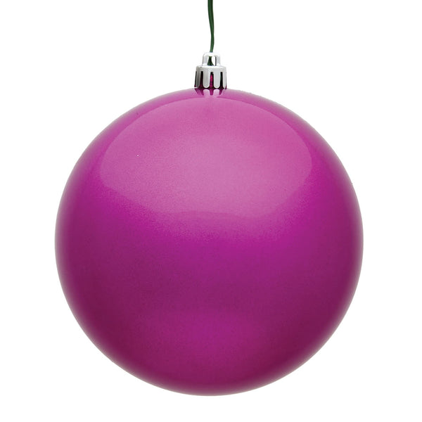 Fuchsia - Shatterproof Ball Chritsmas Tree Ornamanets