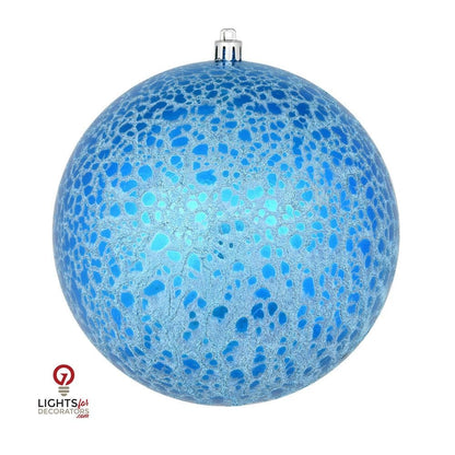 10" Crackle Ball Ornament - Set of 4 — view 11